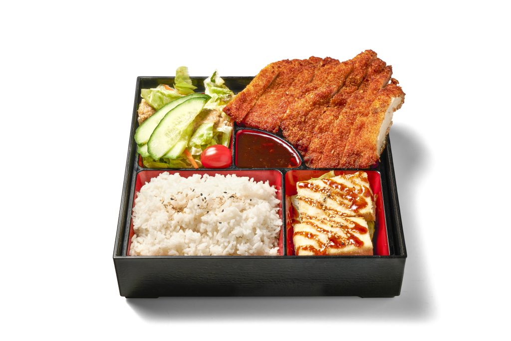 CHICKEN TERIYAKI BENTO 2 2 CHICKEN TERIYAKI BENTO 1 or Chicken Katsu Bento 2 e
