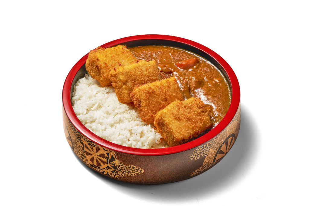 Golden tofu katsu curry with Japanese curry sauce at Yaki Ya!