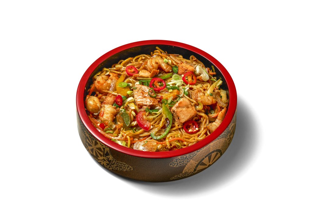 SEAFOOD YAKISOBA 5 or Seafood Yakisoba 1 e