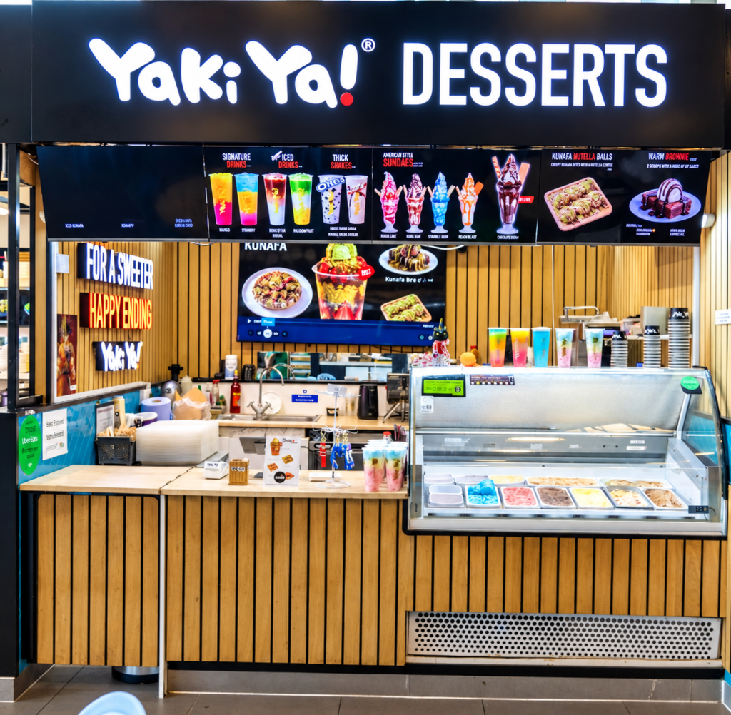 Desserts or yakiya shop