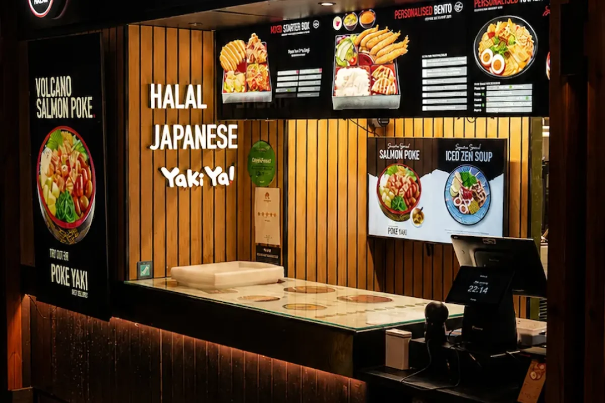 Yaki Ya! at Bang Bang Oriental Food Hall, serving halal Japanese ramen, katsu curry, yakisoba and poke bowls in London